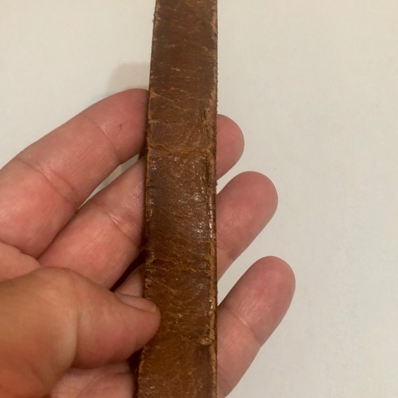 Vintage leather small shoulder bag - Picture 12 of 13